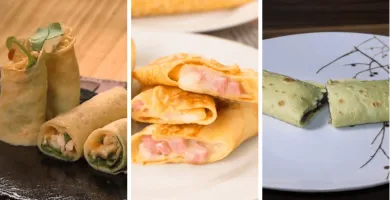 3 Rellenos Sencillos para Crepes Salados - Recetas Rápidas