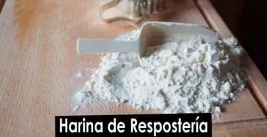 Como hacer harina de repostería en casa