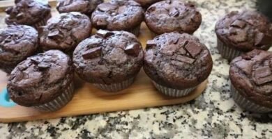 Muffins de Chocolate Receta Starbucks